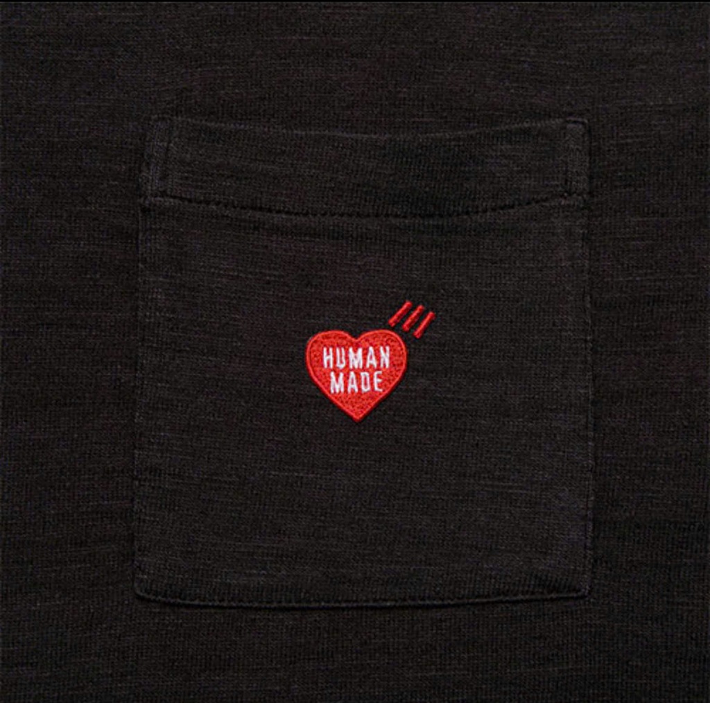 Áo Human Made Pocket T-shirt 'Black' HM21CS025 - Ảnh 3