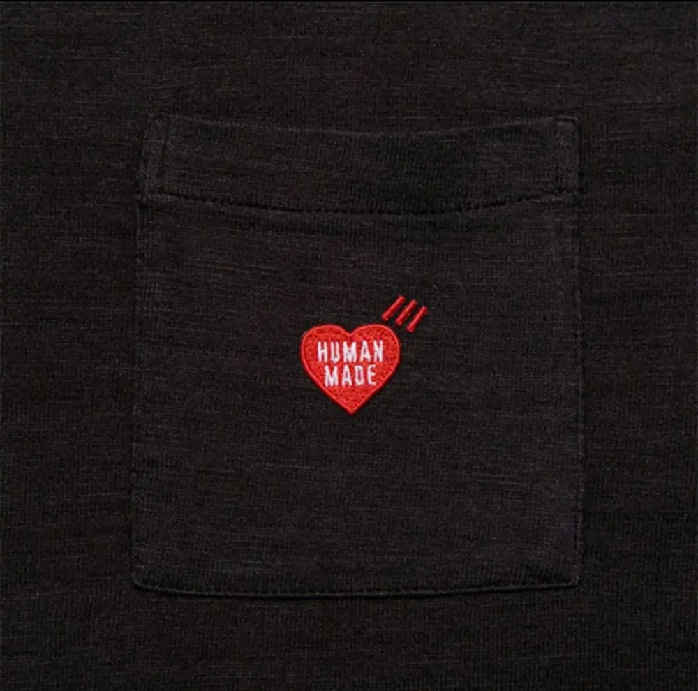 Áo Human Made Pocket T-shirt 'Black' HM21CS025 - Ảnh 3