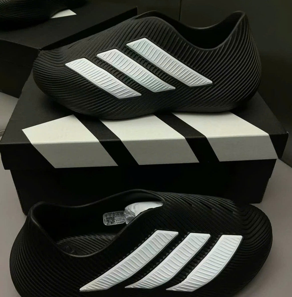 Dép adidas Purechill Runner 'Black Cloud White' KH6421 - Ảnh 4