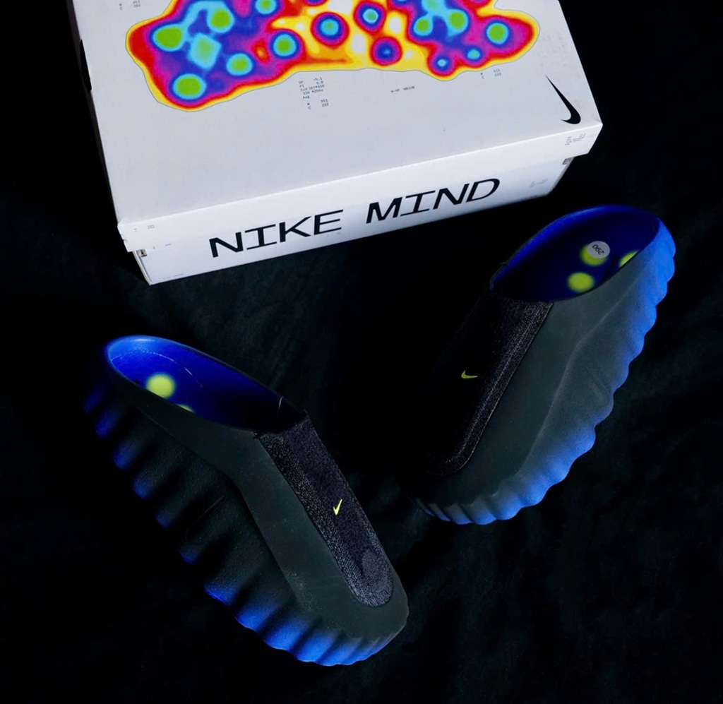 Dép Nike Mind 001 Flyknit 'Hyper Royal' IR2175-400 - Ảnh 4