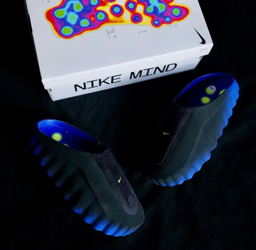 Dép Nike Mind 001 Flyknit 'Hyper Royal' IR2175-400 - Ảnh 4