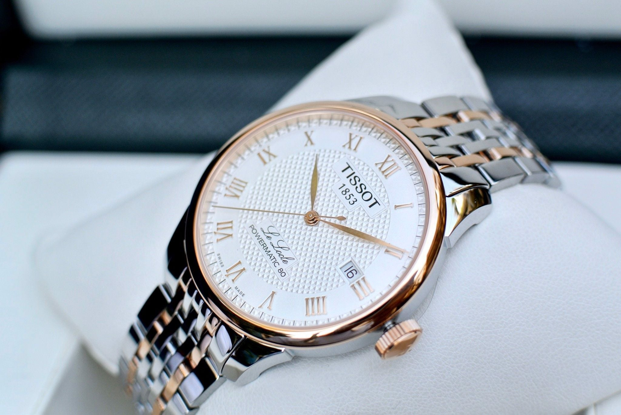 Đồng Hồ Nam Tissot T-Classic Automatic 'Silver-Rose Gold' - Ảnh 4