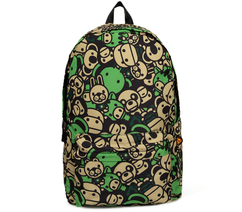 Balo Bape Baby Milo And Friends 'Green' 0MXBGW4228XXN