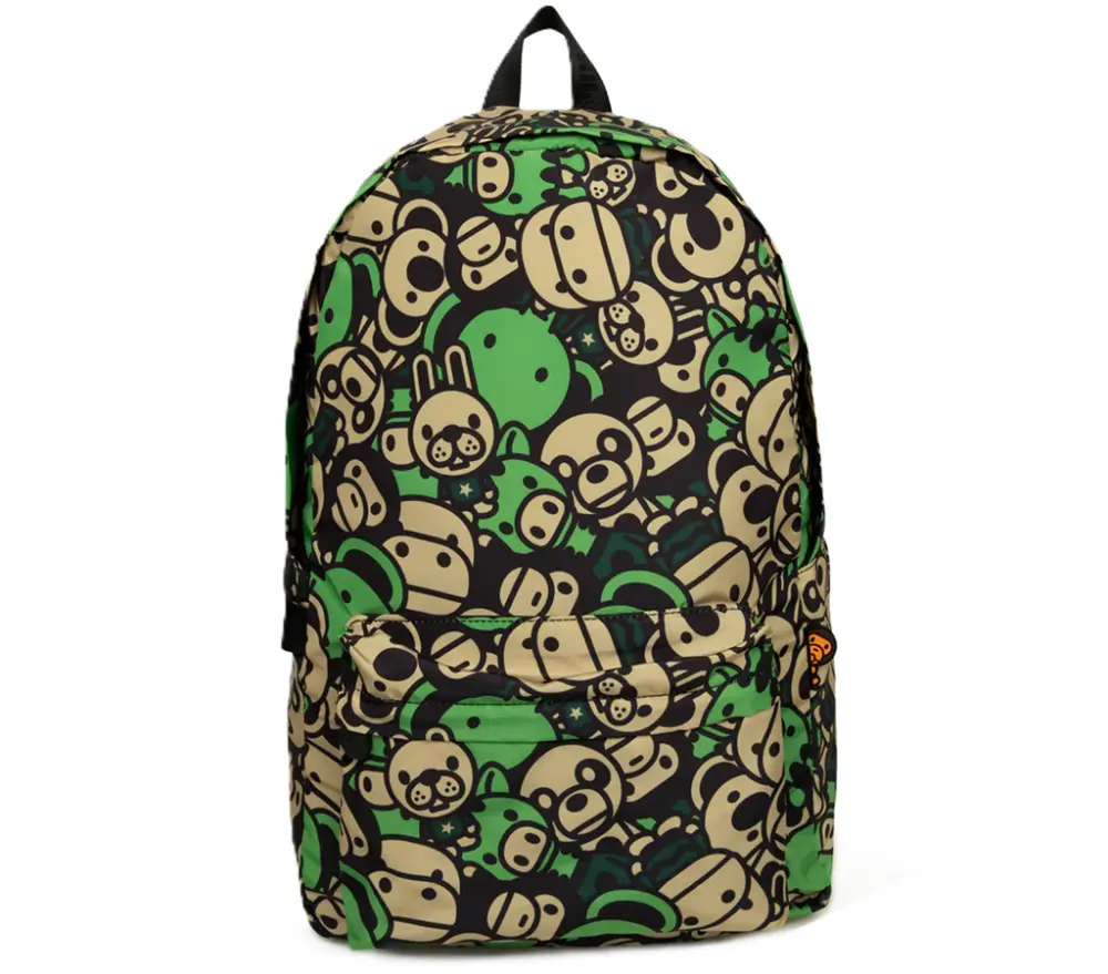 Balo Bape Baby Milo And Friends 'Green' 0MXBGW4228XXN