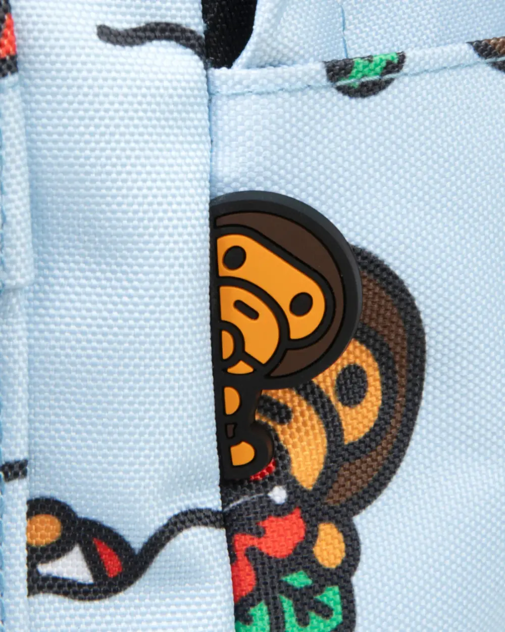 Balo Bape Baby Milo Medium 'Blue' 0MXBGW4275XXQ - Ảnh 3