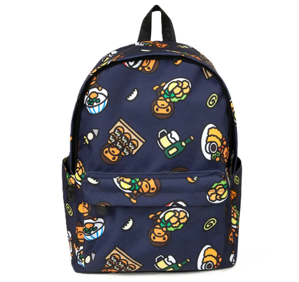 Balo Bape Baby Milo Print Medium 'Navy' 0MXBGW4275XXR