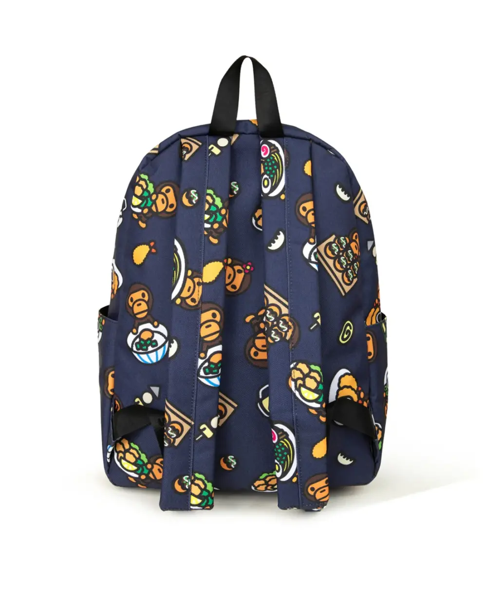 Balo Bape Baby Milo Print Medium 'Navy' 0MXBGW4275XXR - Ảnh 5