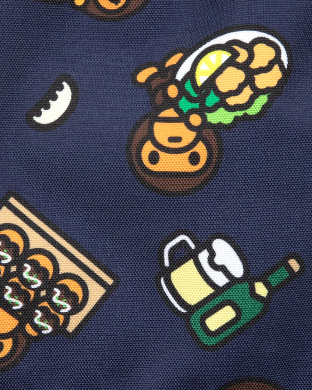Balo Bape Baby Milo Print Medium 'Navy' 0MXBGW4275XXR - Ảnh 3