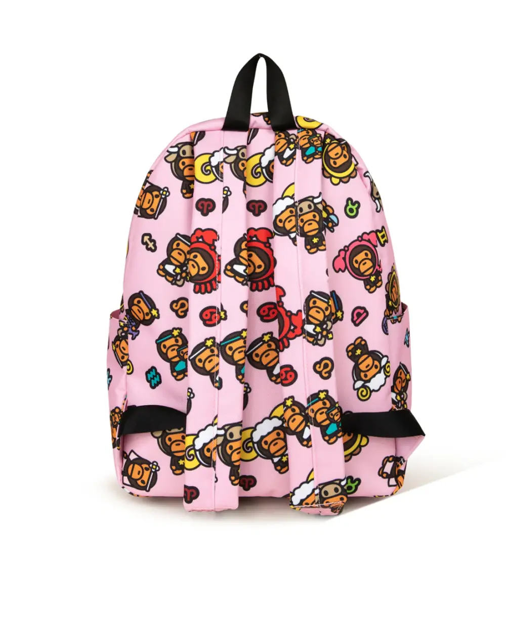 Balo Bape Baby Milo Print Medium 'Pink' 0MXBGW4275XXR - Ảnh 5