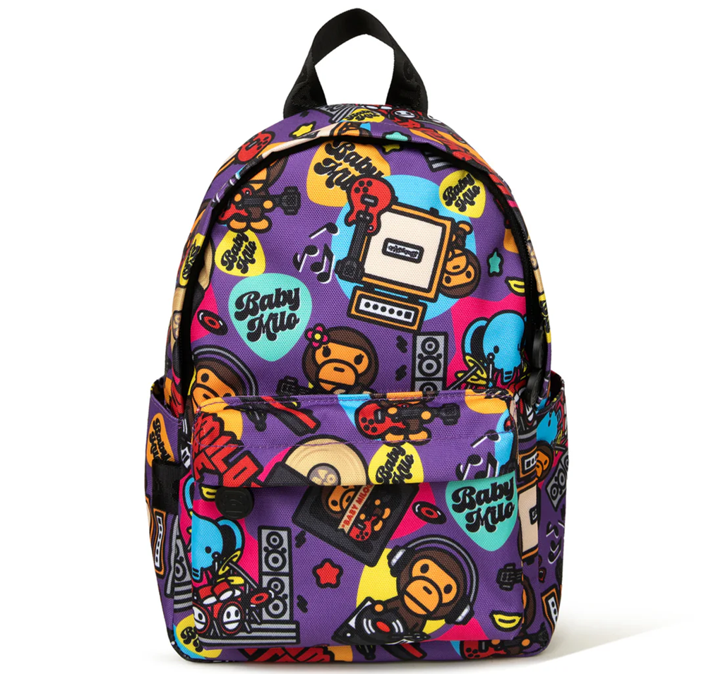 Balo Bape Graphic Small 'Purple' 0MXBGW4279XXR