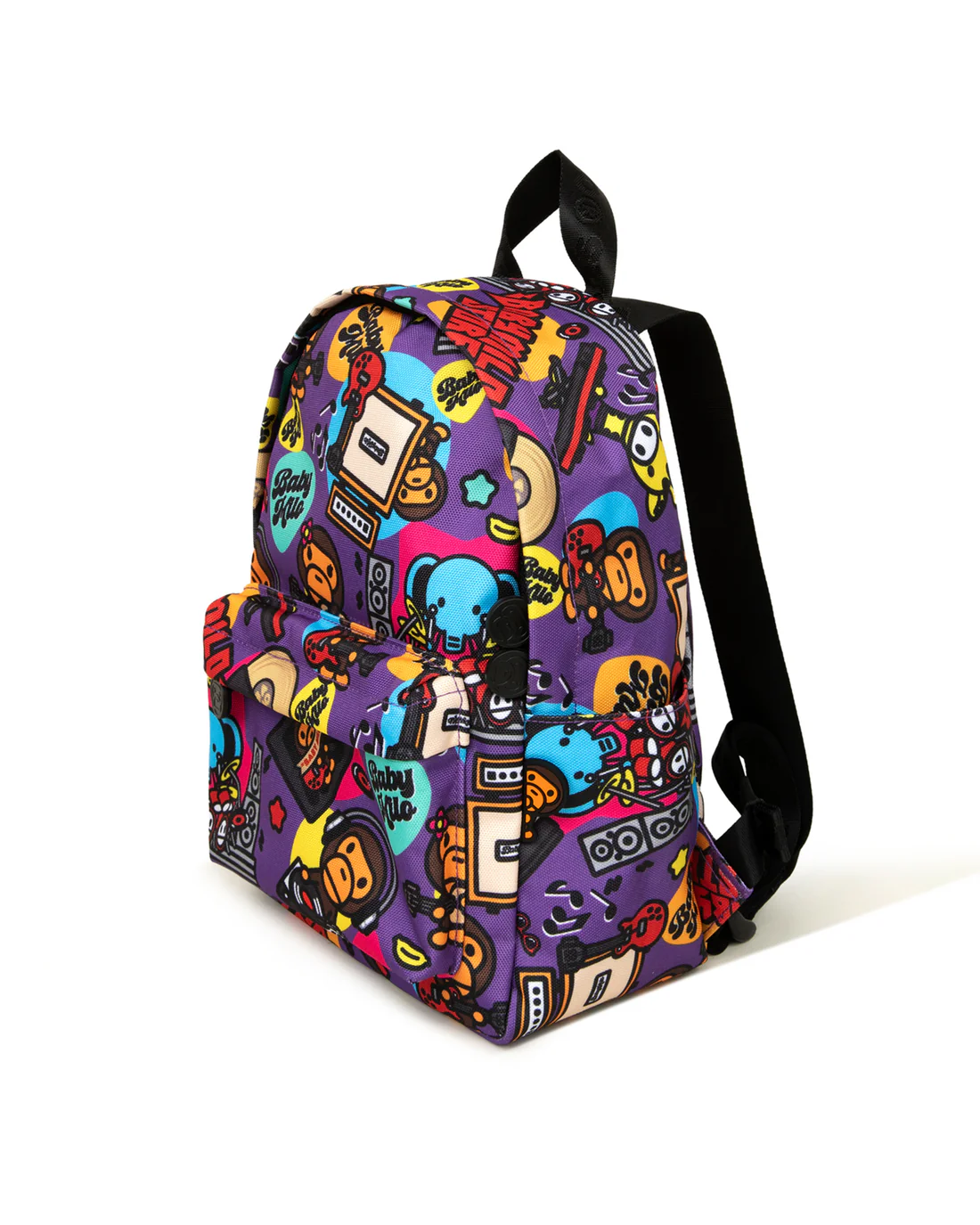 Balo Bape Graphic Small 'Purple' 0MXBGW4279XXR - Ảnh 4