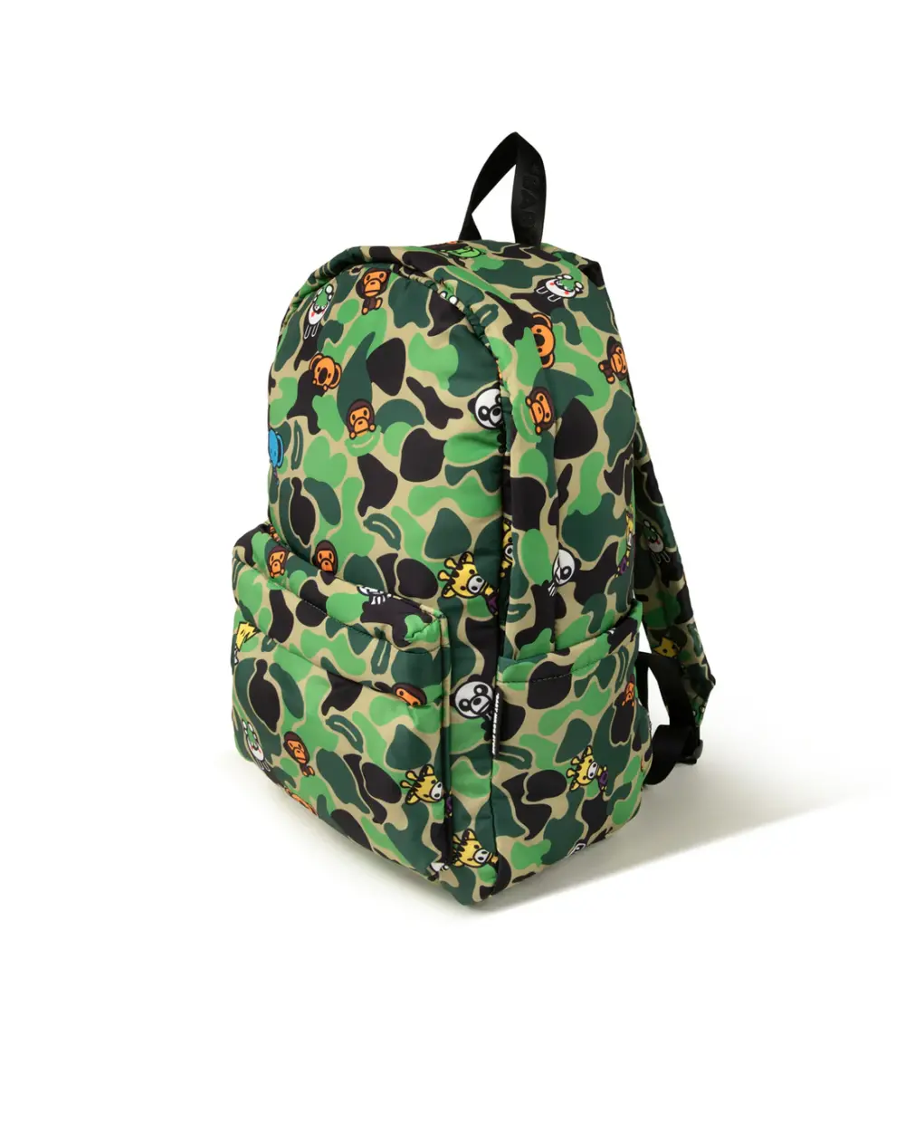 Balo Bape Baby Milo & Friends Camo Large 'Green' 0MXBGW4437XXQ - Ảnh 4