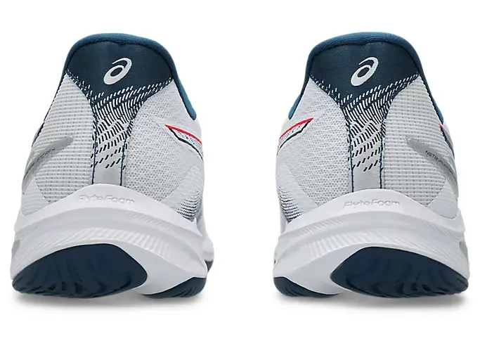 Giày Asics Netburner Ballistic FF 4 ‘White Mako Blue’ 1051A088-101 - Ảnh 4