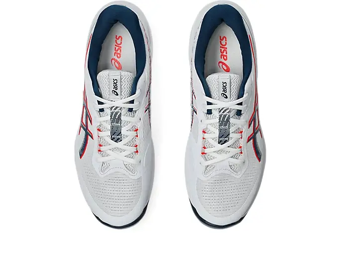 Giày Asics Netburner Ballistic FF 4 ‘White Mako Blue’ 1051A088-101 - Ảnh 5