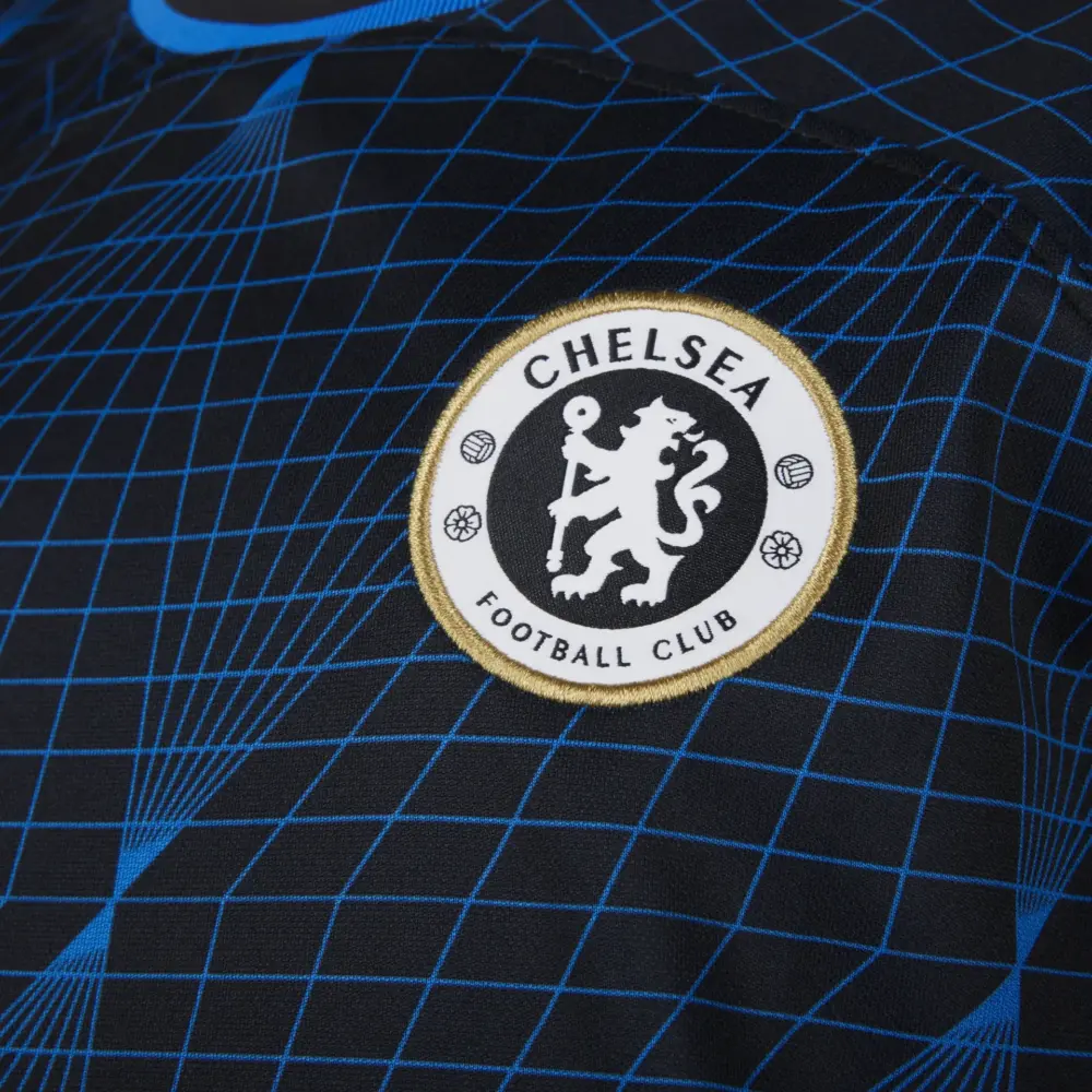 Alternative view of Áo Adidas Chelsea Kids SS Away Shirt 2023/24 DX2757-427