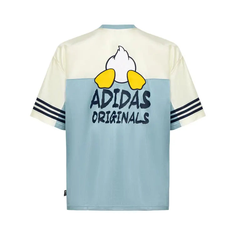 Alternative view of Áo Adidas x Disney Donald Duck Jersey Asia Sizing 'Ivory' KU3106