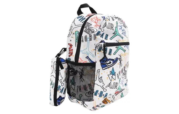 Alternative view of Balo Nike Air Jordan Elementary School Backpack 'White' FJ6775-972