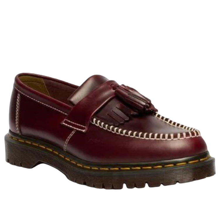 Alternative view of Giày Dr. Martens Adrian Tassel Orleans Leather Loafers 'Cherry Red' 42849600