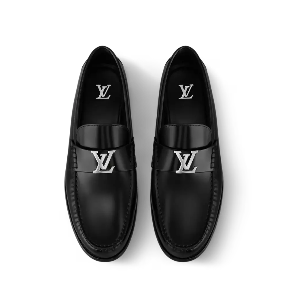 Alternative view of Giày Louis Vuitton Major Loafer 'Black' 1AKCY9