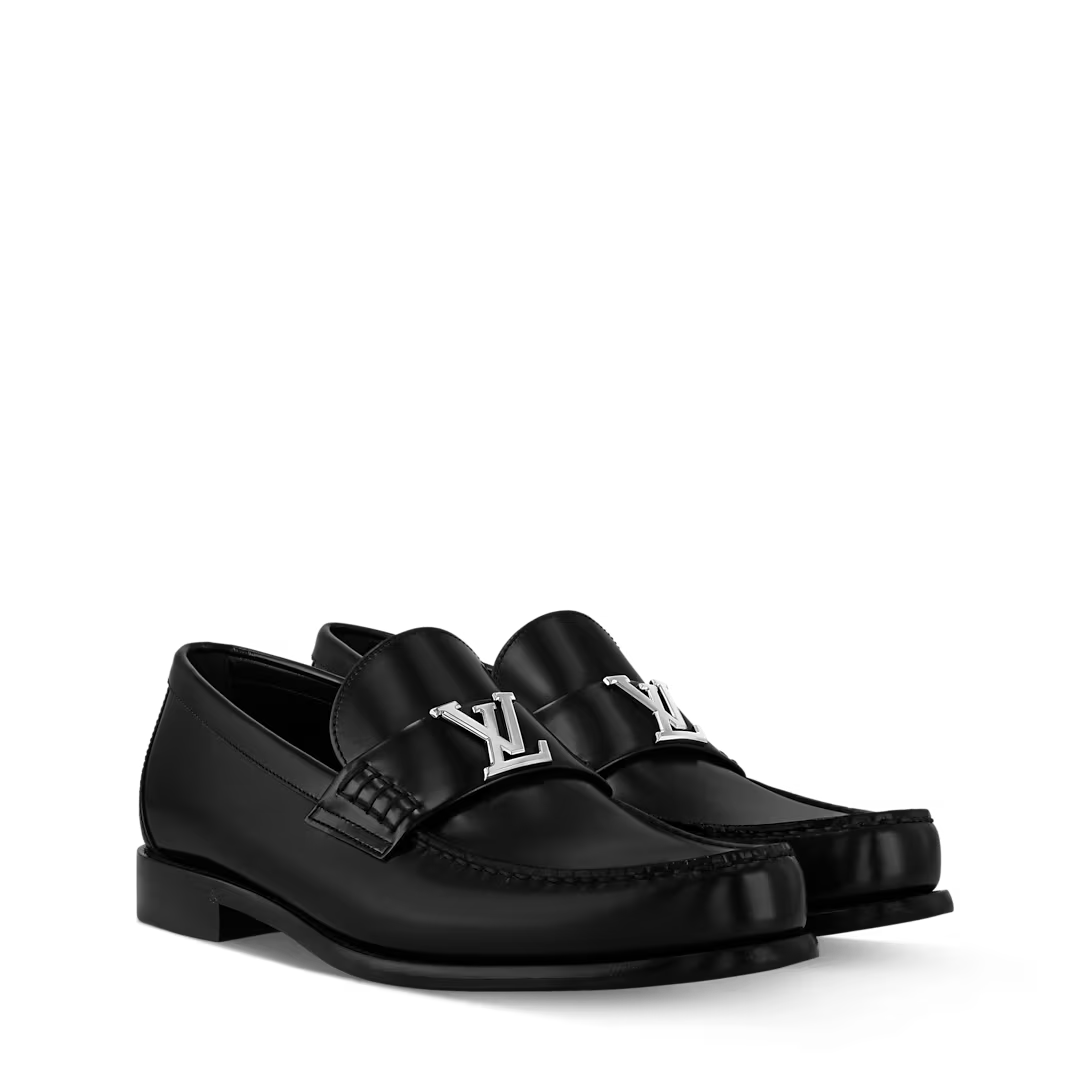Giày Louis Vuitton Major Loafer 'Black' 1AKCY9 - Ảnh 5