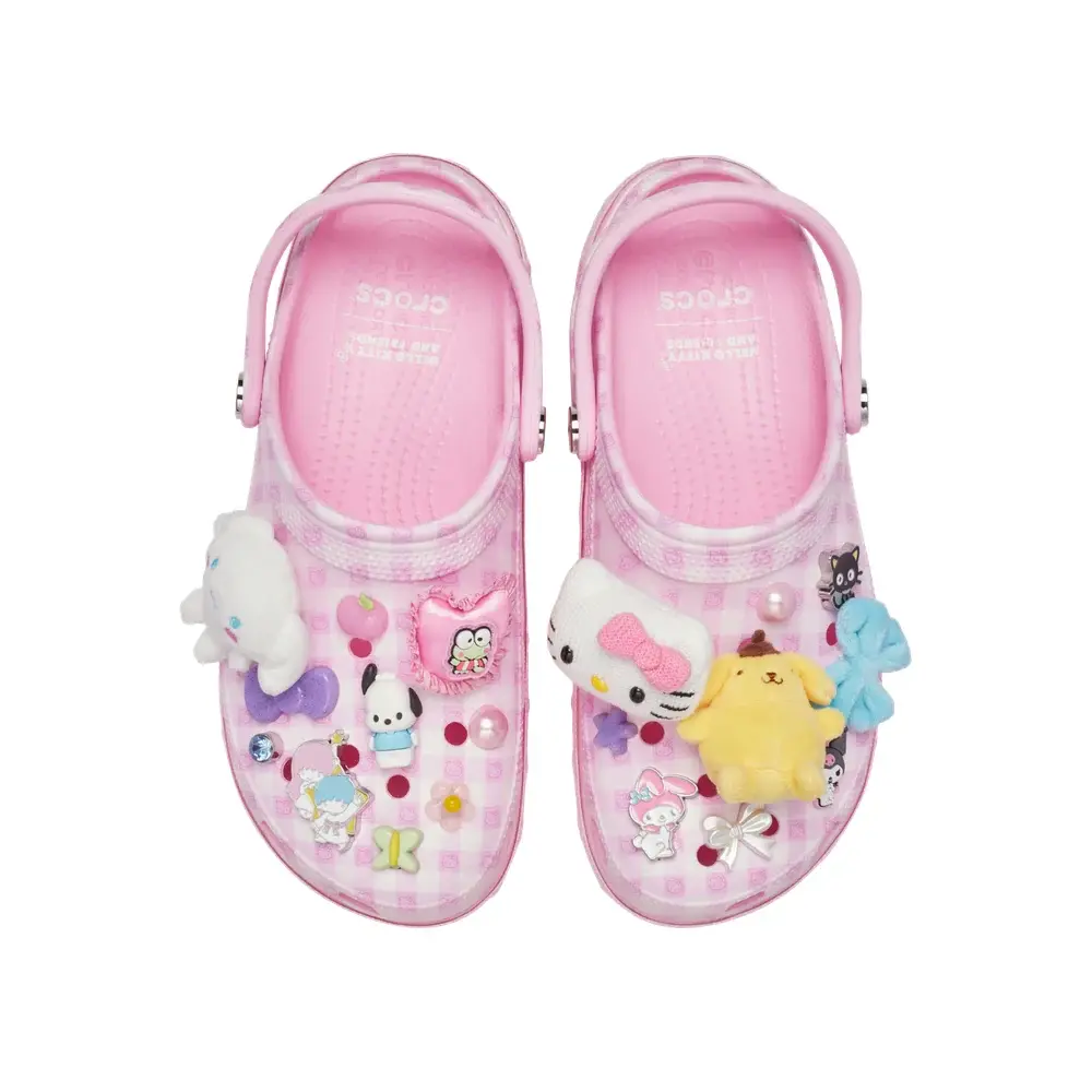 Dép Crocs Classic Platform Clog ‘Hello Kitty Friends’ 212683-90H - Ảnh 4