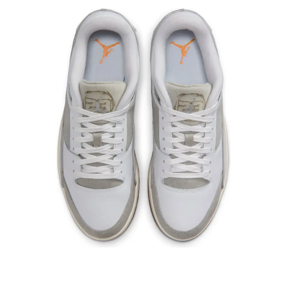Alternative view of Giày Nike Air Jordan Flight Court 'White Grey Bright Ceramic' IM6665-181