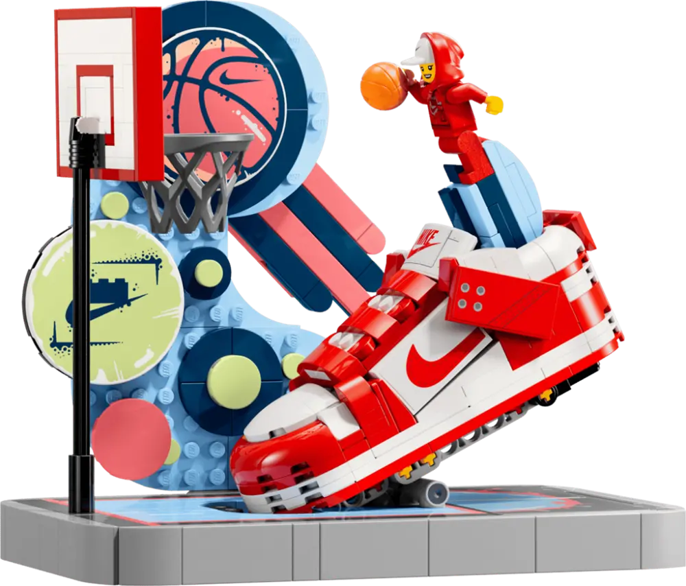 Mô hình Lego Nike Dunk Trickshot 43021