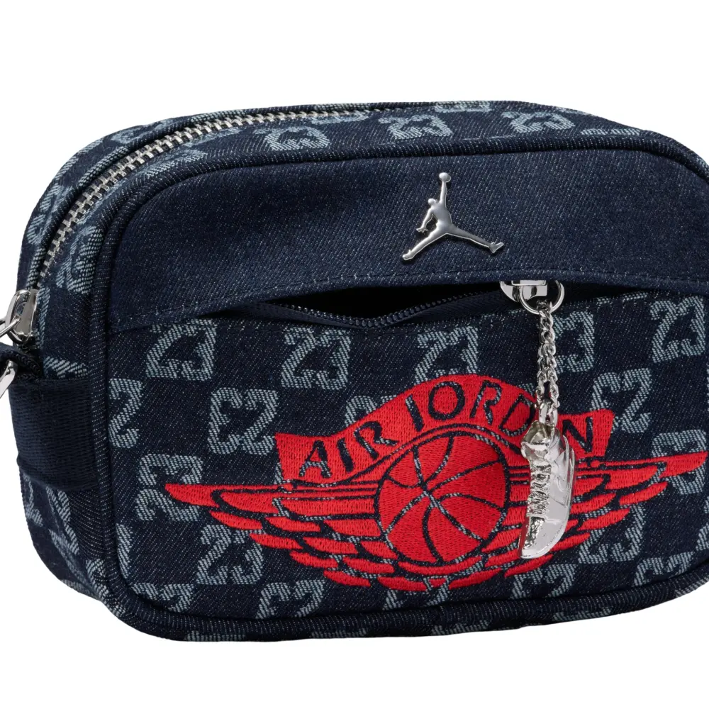 Túi Nike Monogram Camera Bag 1.6L 'Indigo Blue' IW1551-455 - Ảnh 3