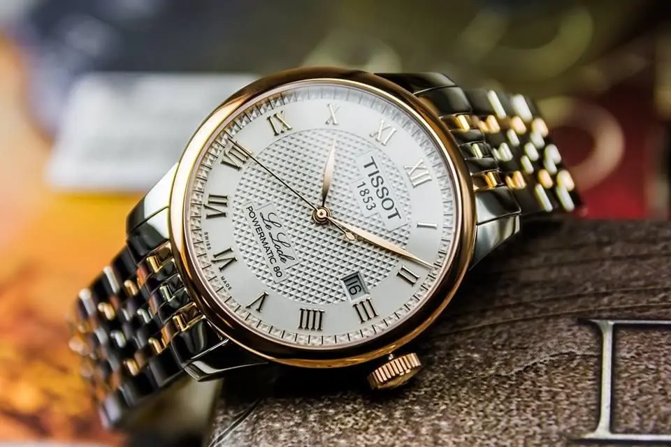 Alternative view of Đồng Hồ Nam Tissot T-Classic Automatic 'Silver-Rose Gold'