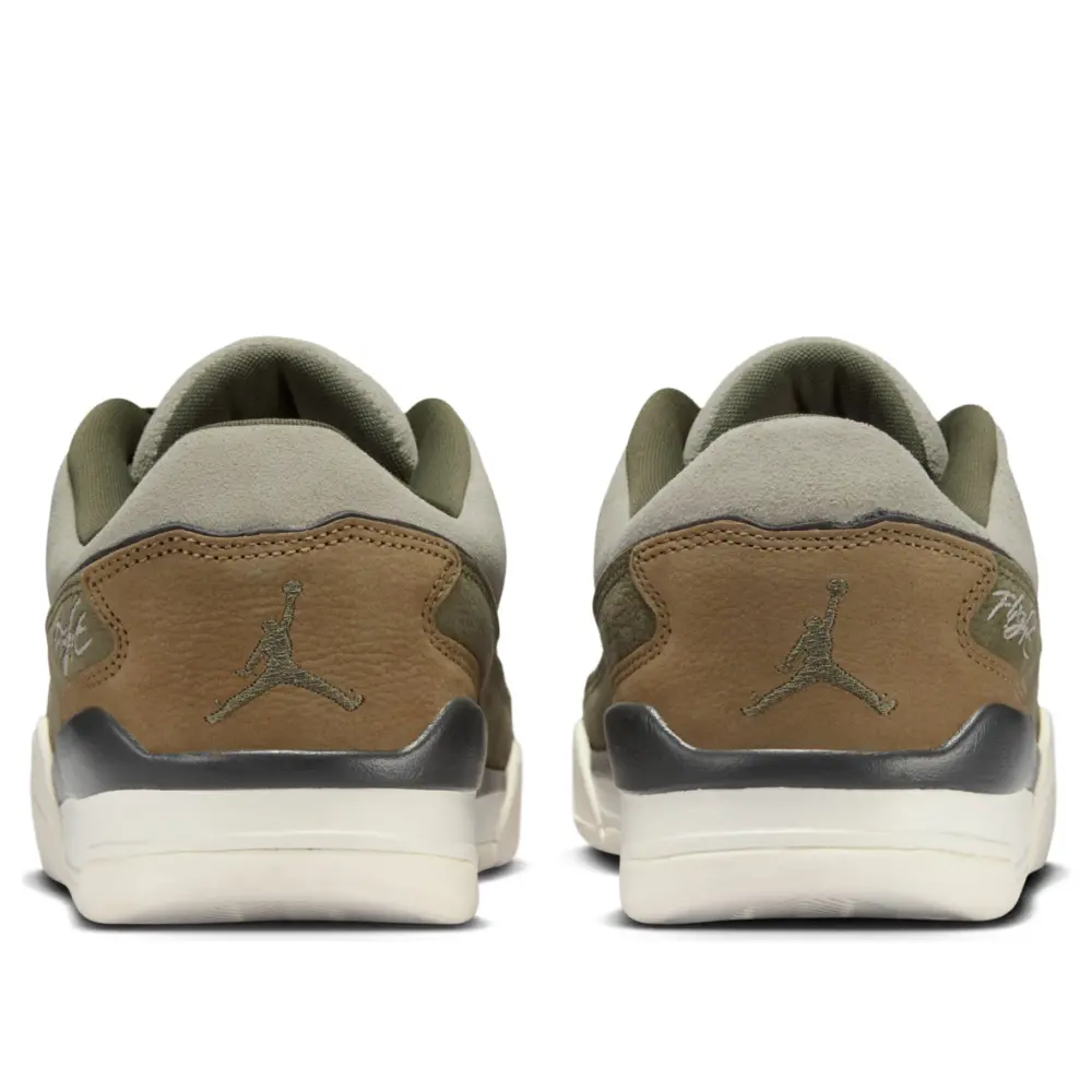 Giày Nike Air Jordan Flight Court 'Medium Olive' HF3255-301 - Ảnh 3