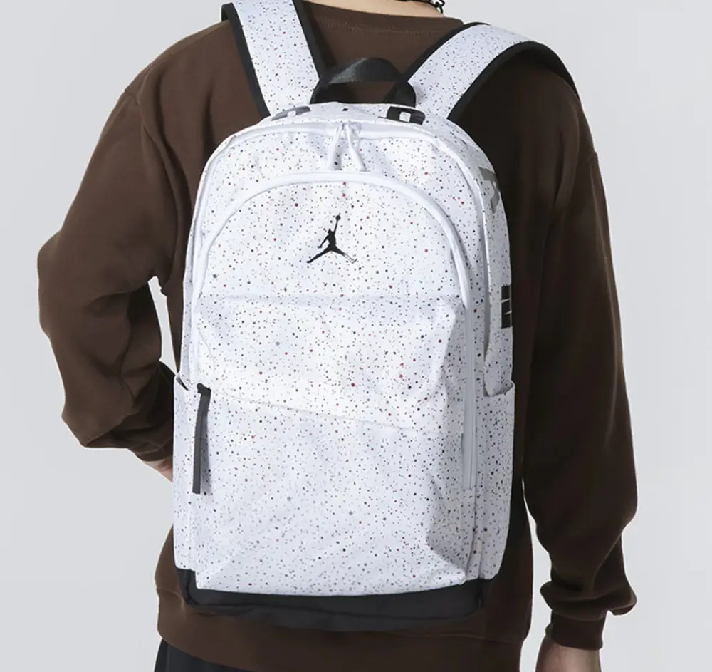 Alternative view of Balo Nike Jordan Air Patrol Large Backpack 'White'