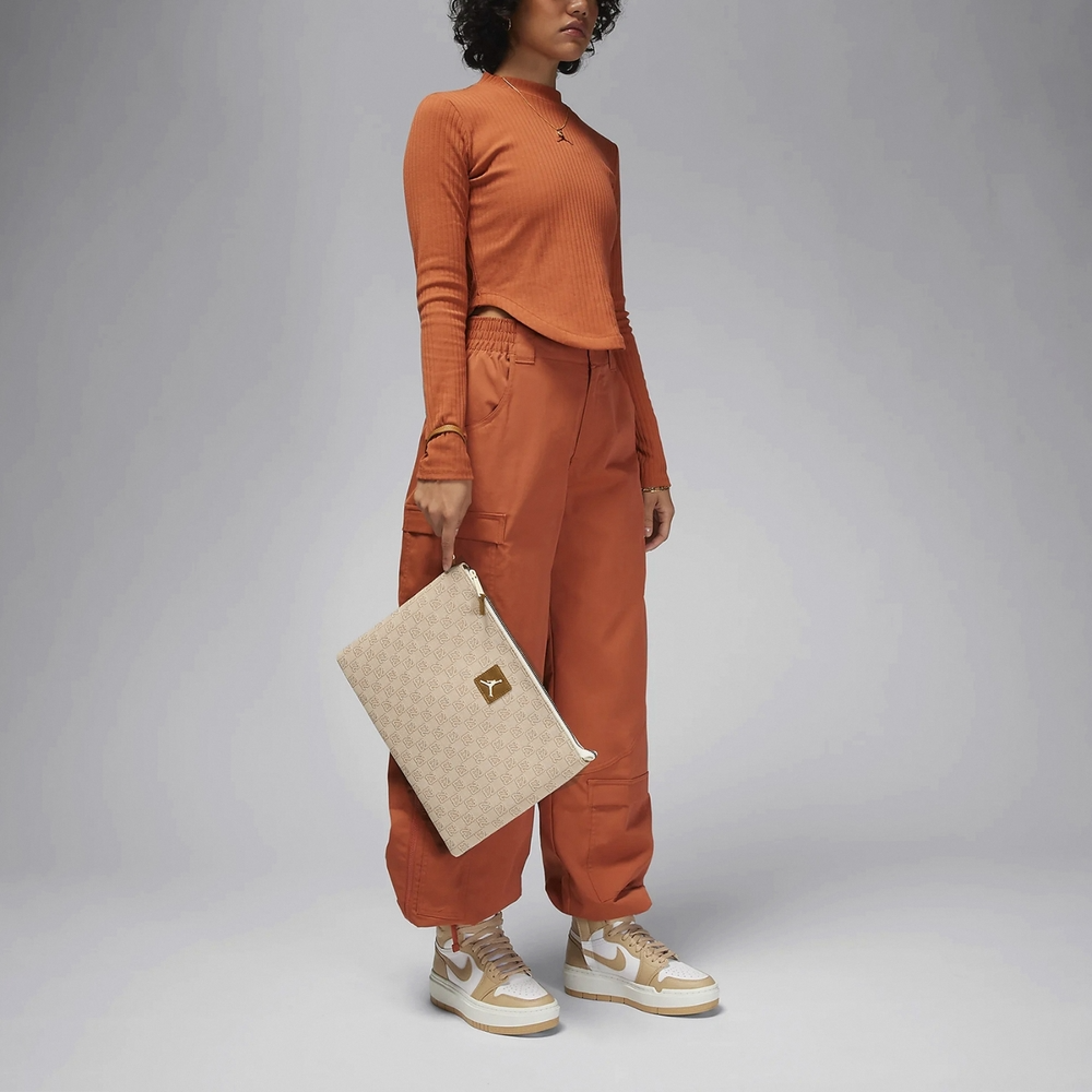 Túi Nike Jordan Monogram Pouch ‘Coconut Milk’ HF1887-113 - Ảnh 3