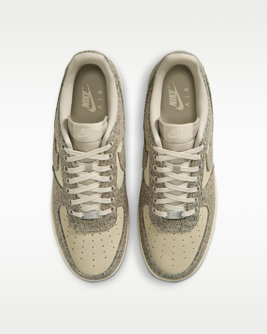 Alternative view of Giày Nike Air Force 1 '07 LV8 'Denim' IR0951-201