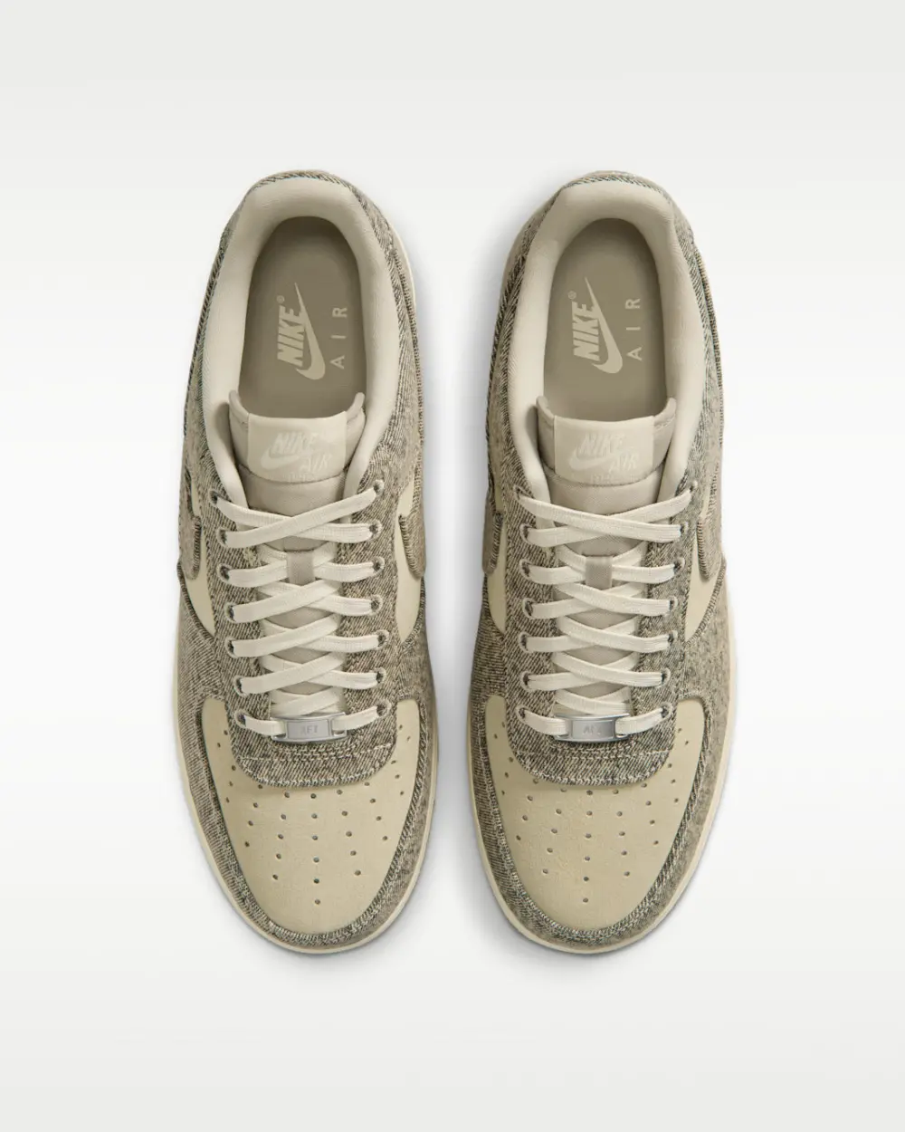 Alternative view of Giày Nike Air Force 1 '07 LV8 'Denim' IR0951-201