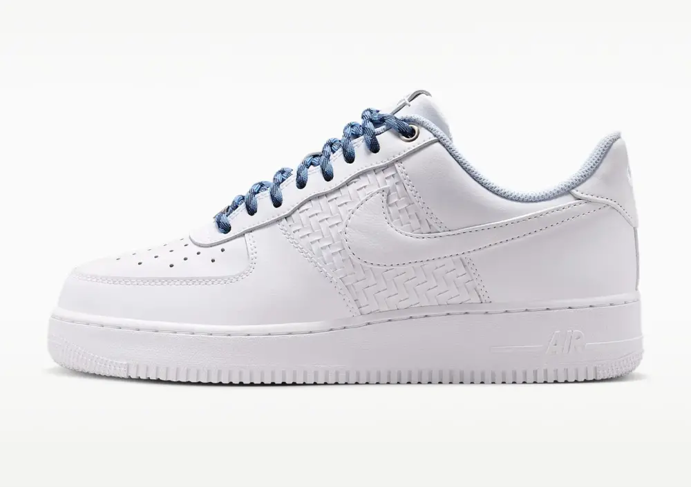 Alternative view of Giày Nike Air Force 1 ’07 LV8 ‘White Blue’ IW1892-111