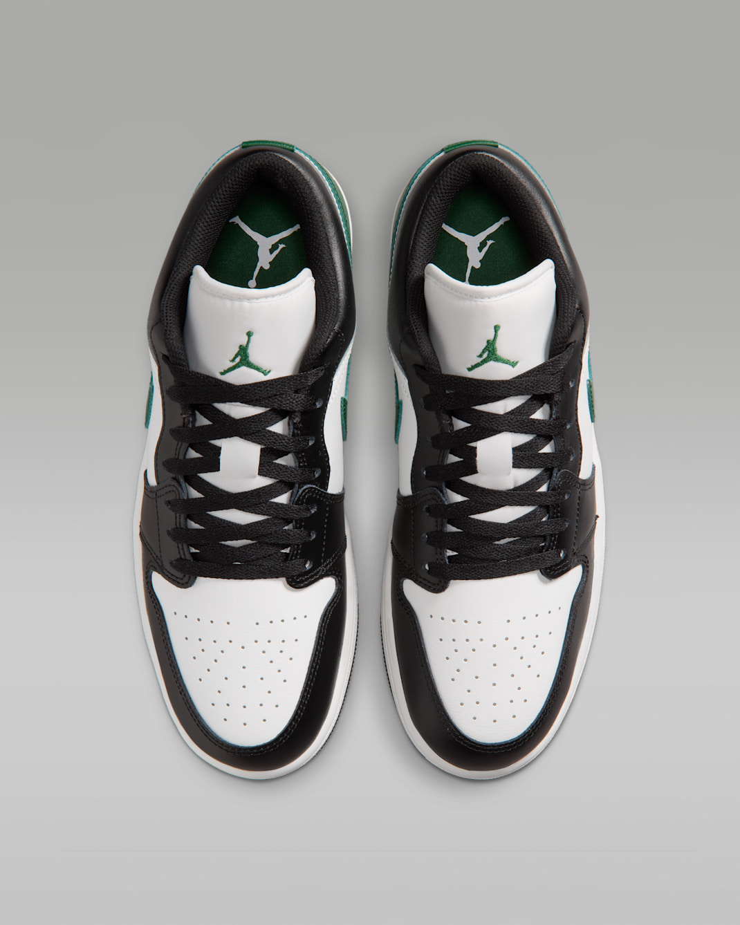 Alternative view of Giày Nike Air Jordan 1 Low 'Black' 553558-047