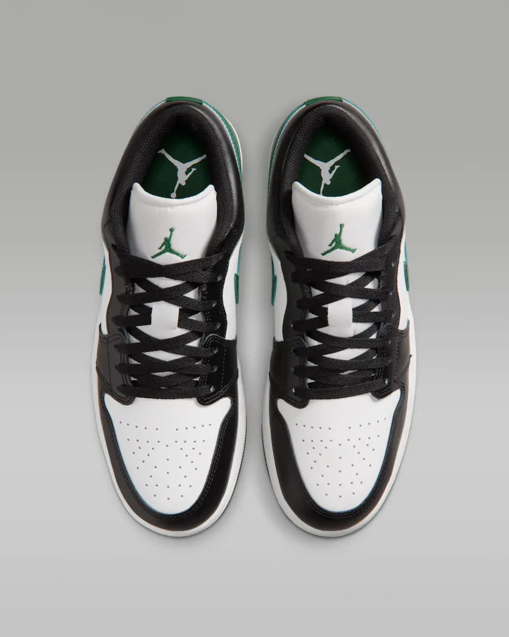 Alternative view of Giày Nike Air Jordan 1 Low 'Black' 553558-047