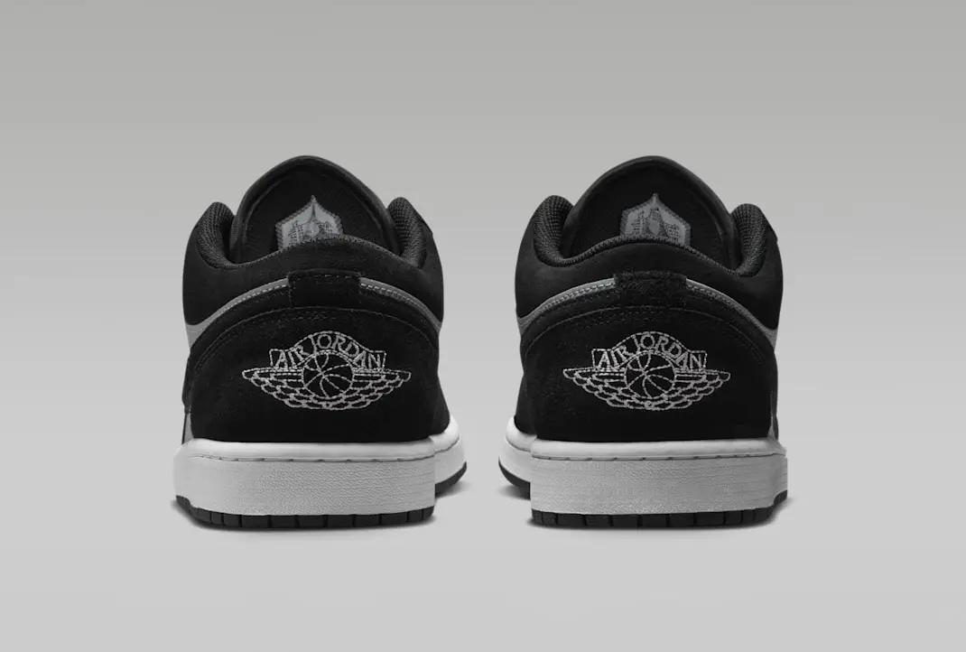 Giày Nike Air Jordan 1 Low ‘Black White Grey’ 553558-048 - Ảnh 3
