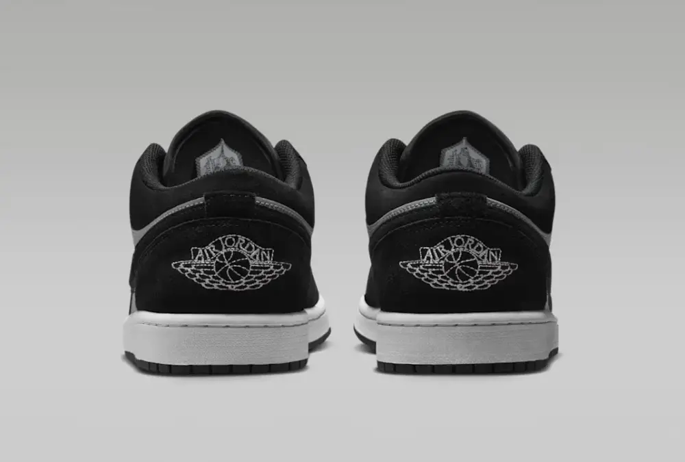 Giày Nike Air Jordan 1 Low ‘Black White Grey’ 553558-048 - Ảnh 3