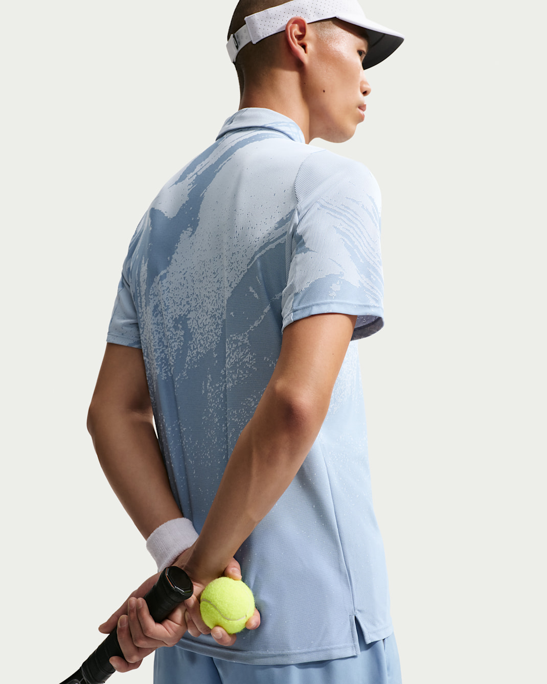 Alternative view of Áo NikeCourt Slam 'Work Blue' IB1029-486