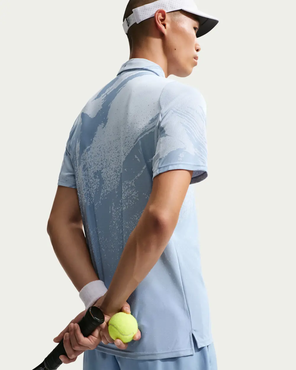 Alternative view of Áo NikeCourt Slam 'Work Blue' IB1029-486