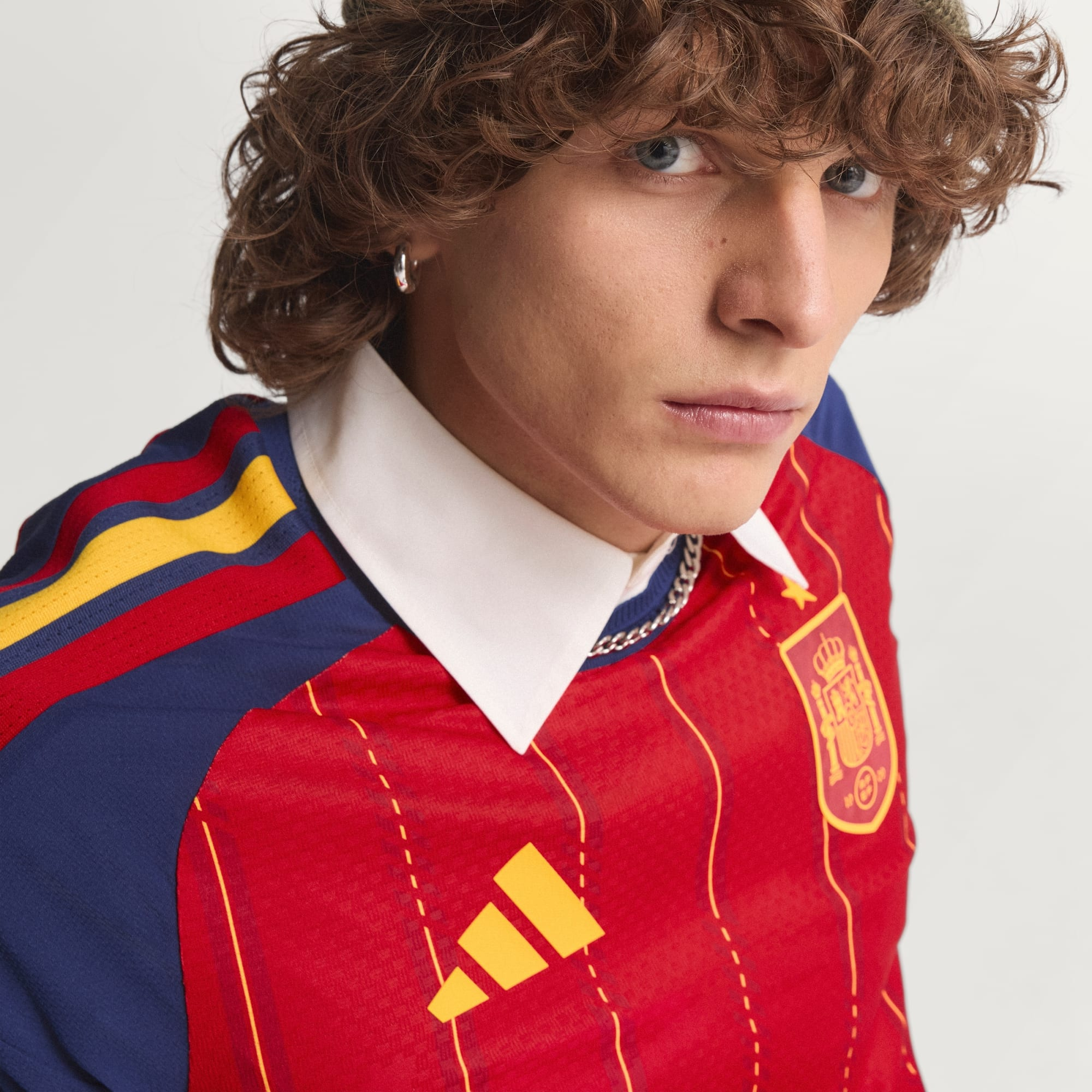 Áo Adidas Spain Home Jersey 26 Authentic JN4366 - Ảnh 4