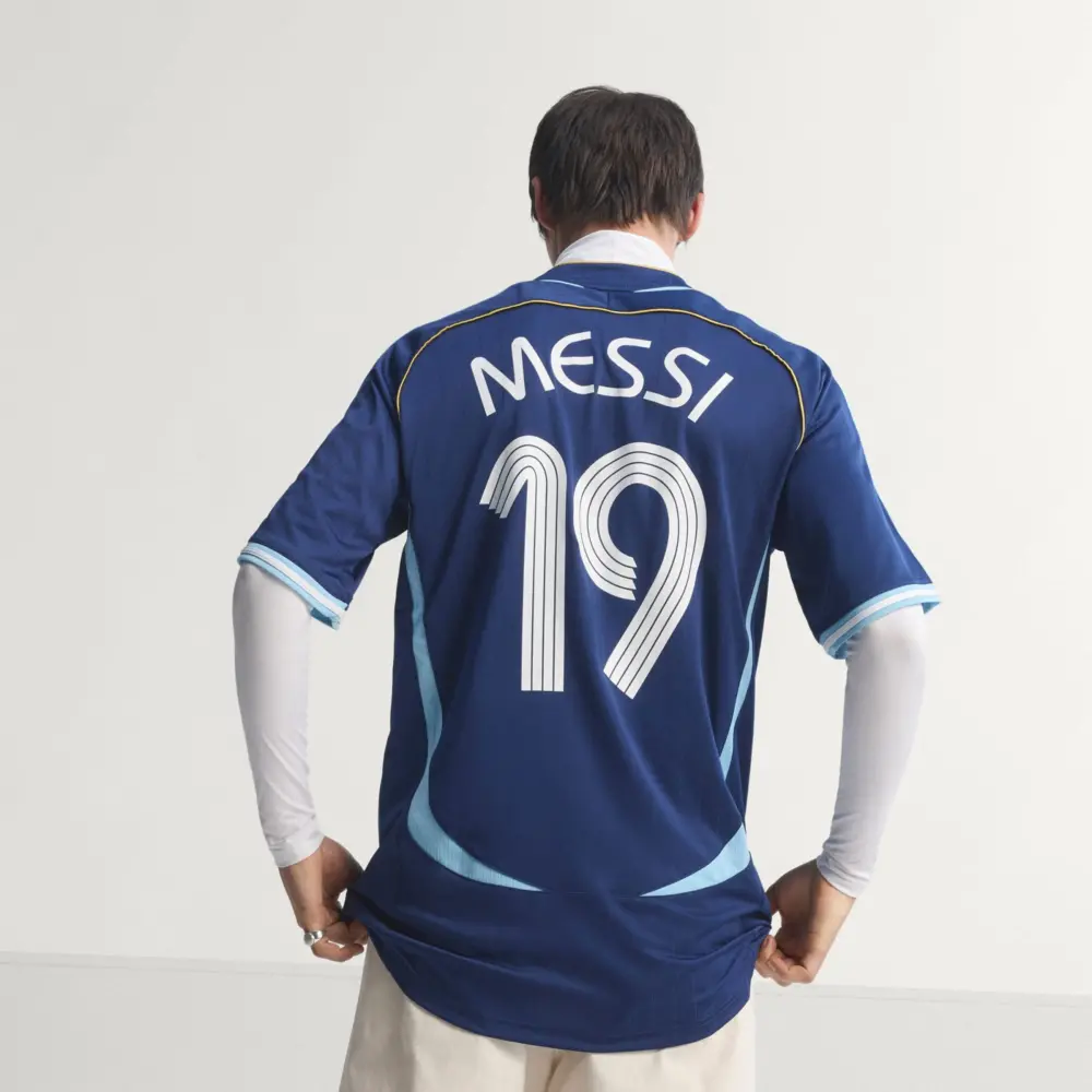 Áo Adidas Argentina Away Jersey 2006 Messi JN3709 - Ảnh 3