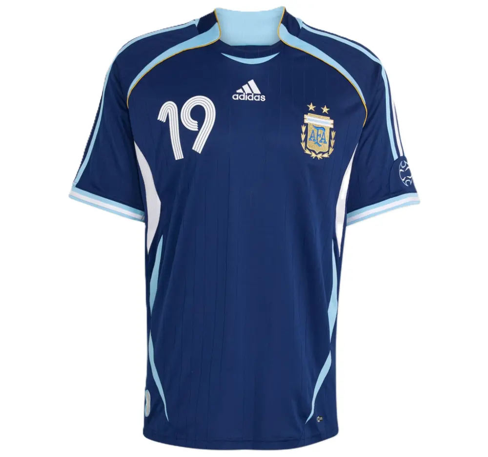 Áo Adidas Argentina Away Jersey 2006 Messi JN3709
