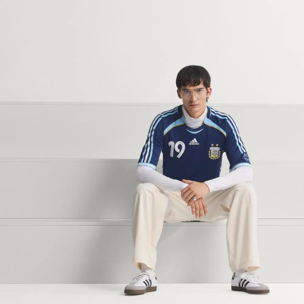 Alternative view of Áo Adidas Argentina Away Jersey 2006 Messi JN3709