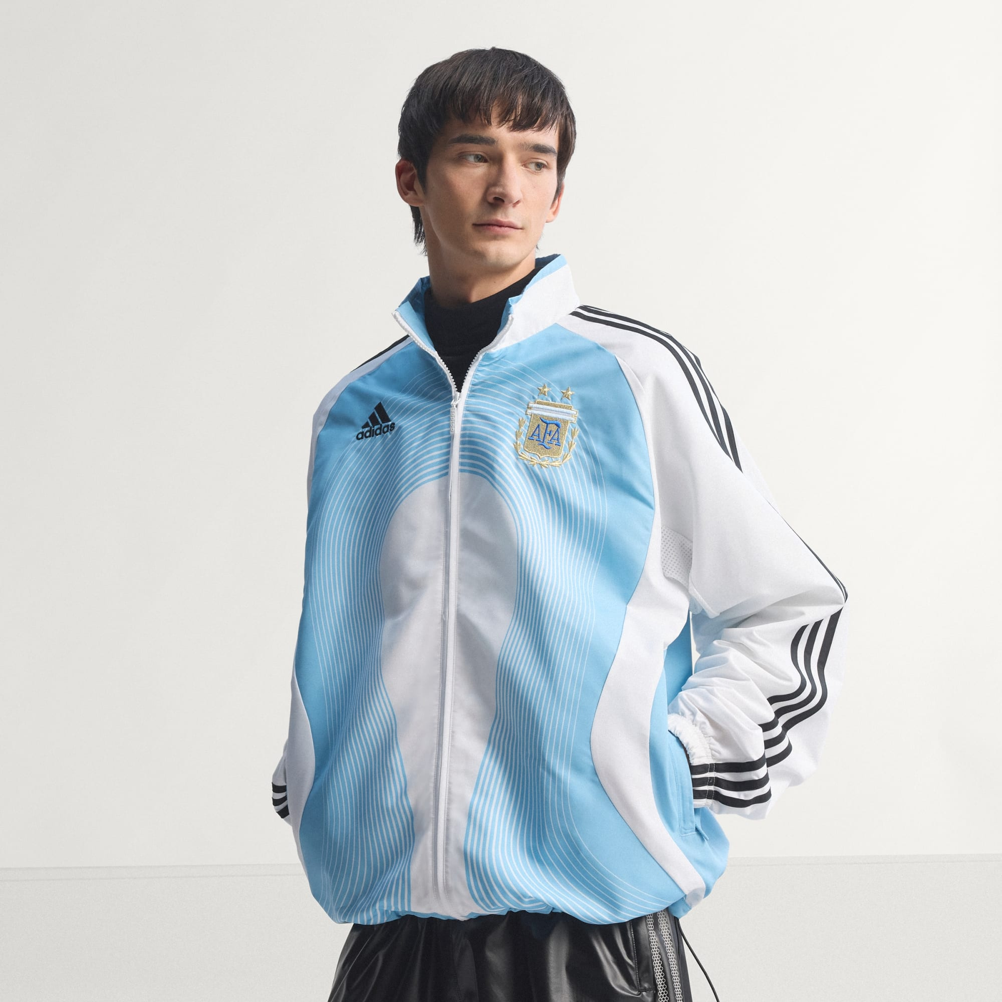 Áo Adidas Argentina Home Track Top 2006 JM1091 - Ảnh 3