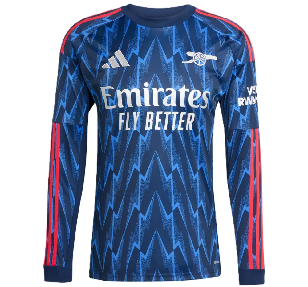Áo Adidas Arsenal 25/26 Long Sleeve Away Jersey JI9525
