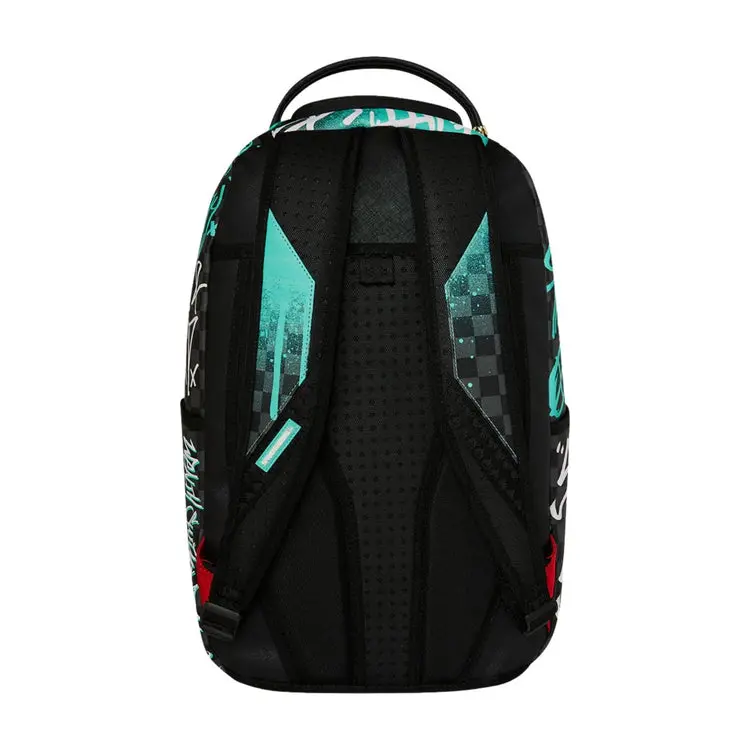 Balo Sprayground Spray Poetry III 'Water Green' 45116180660400 - Ảnh 3