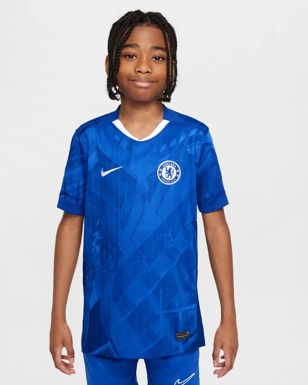 Áo Nike Chelsea 25/26 Youth Home Jersey Replica HJ5285-496 - Ảnh 5