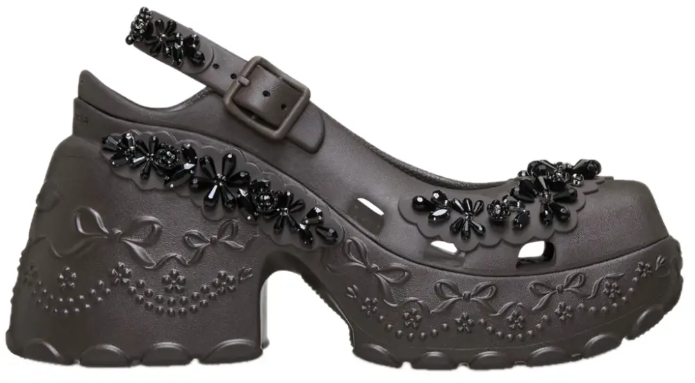 Dép Crocs Ballerina Platform Clog ‘Espresso’ 211079-206